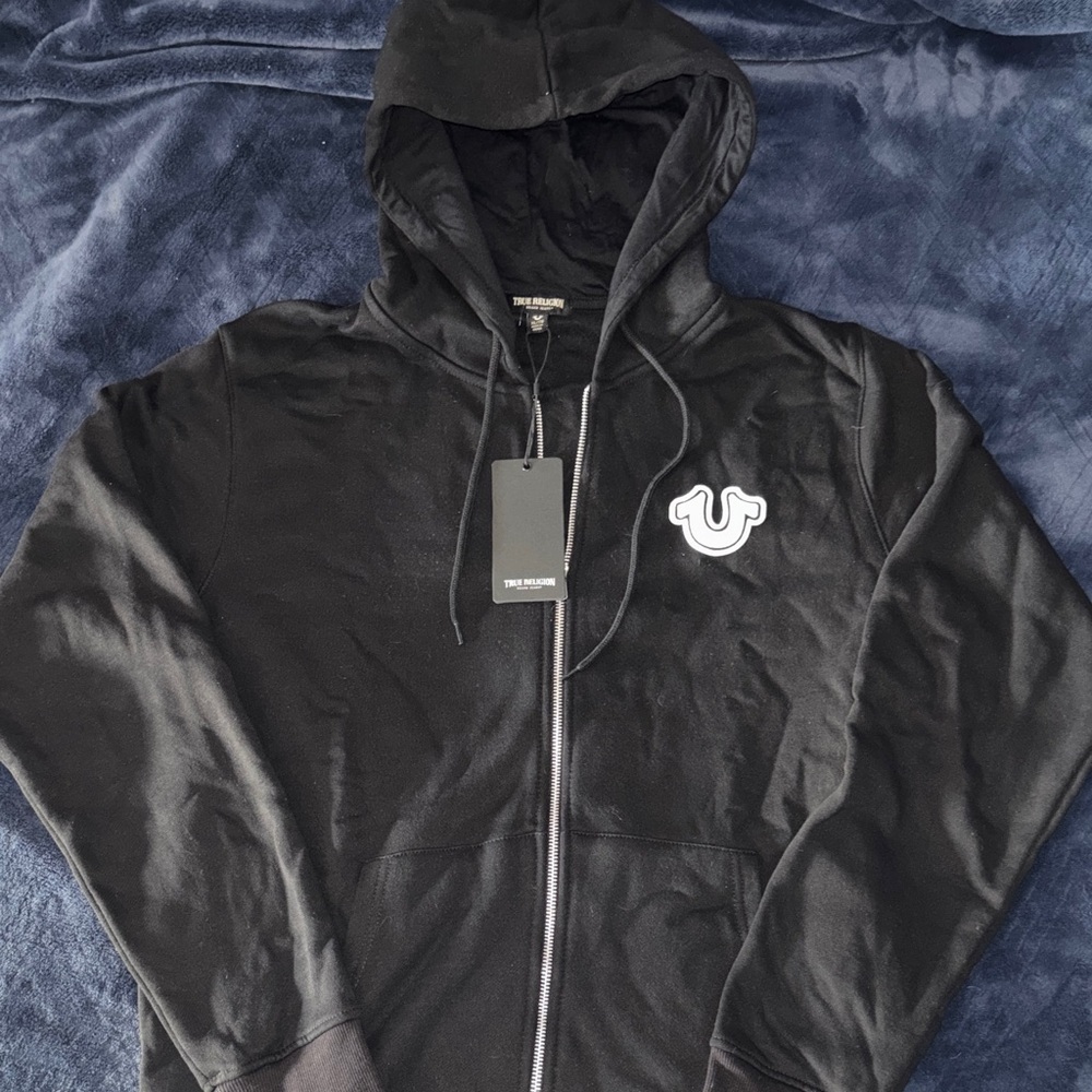 *NWT* TRUE RELIGION ZIP UP HOODIE